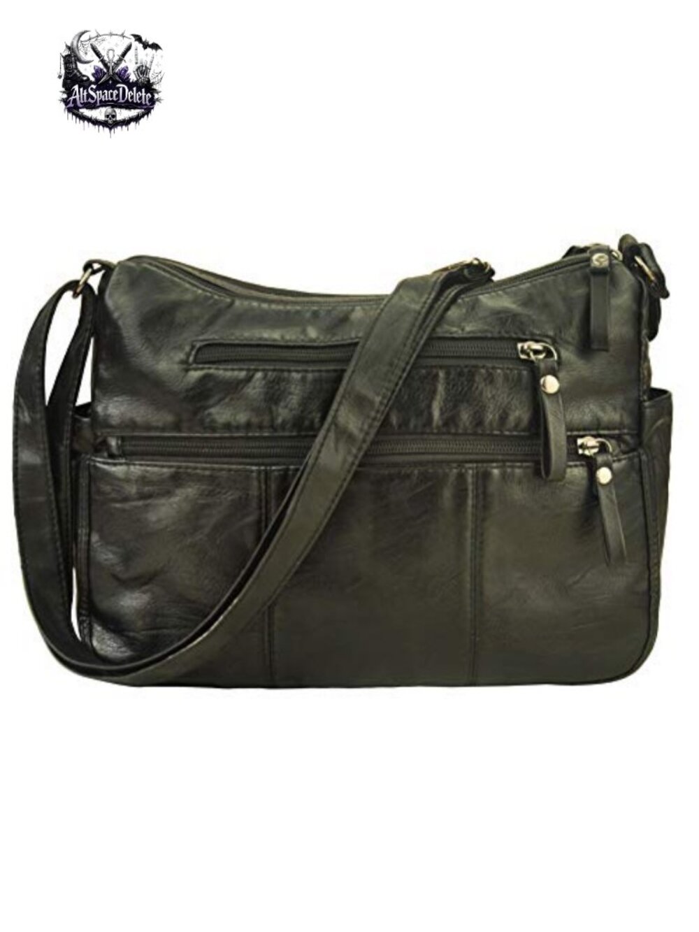 Soft PU Leather Shoulder Bag Crossbody Purse Lightweight Hobo Handbag